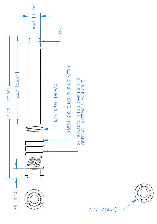 pH Electrode Cartridge, HPW