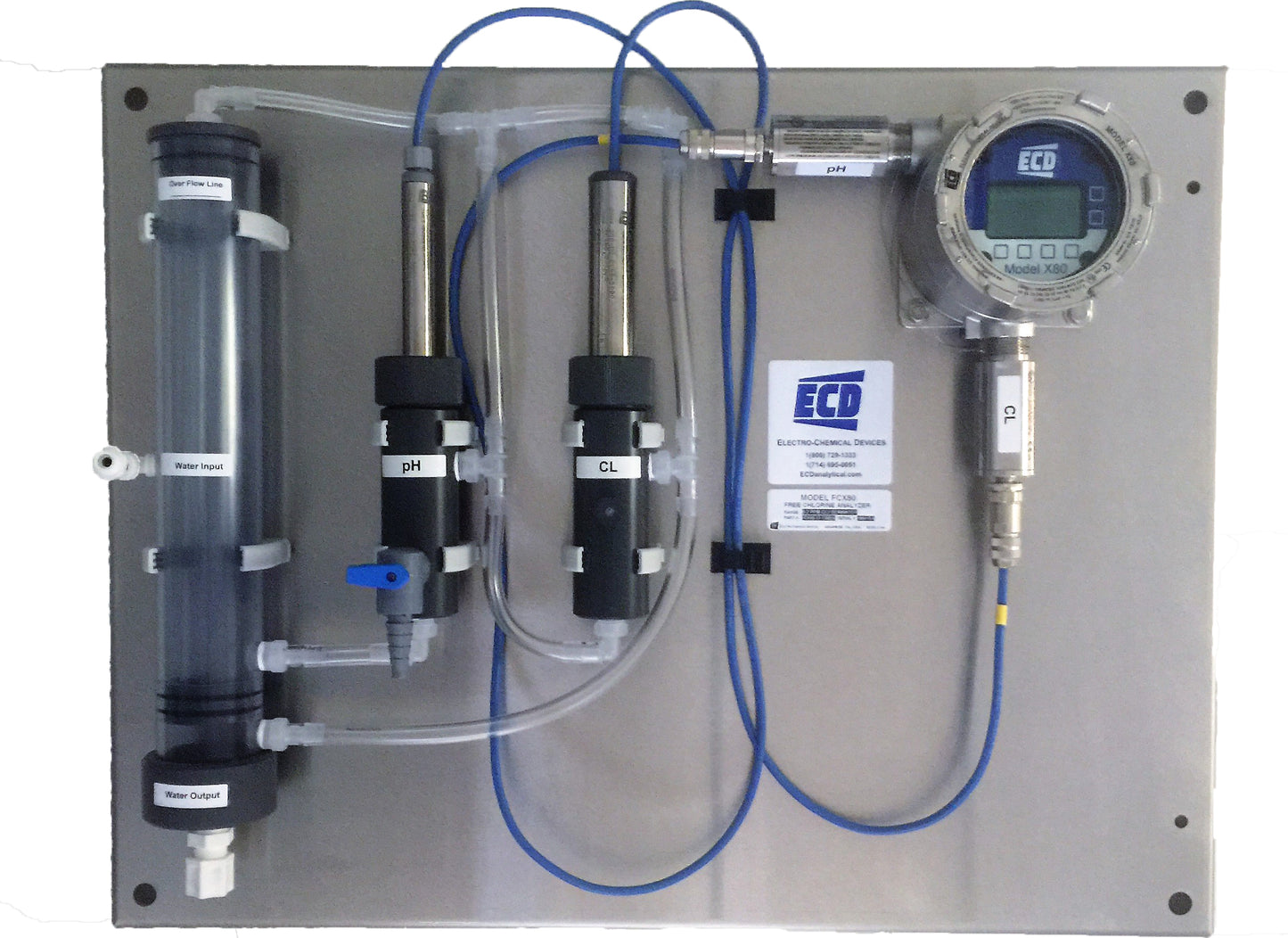 Free Chlorine Analyzer Haz. Area FCX80 - Reagentless