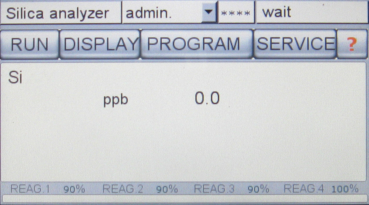 Sample Home screen