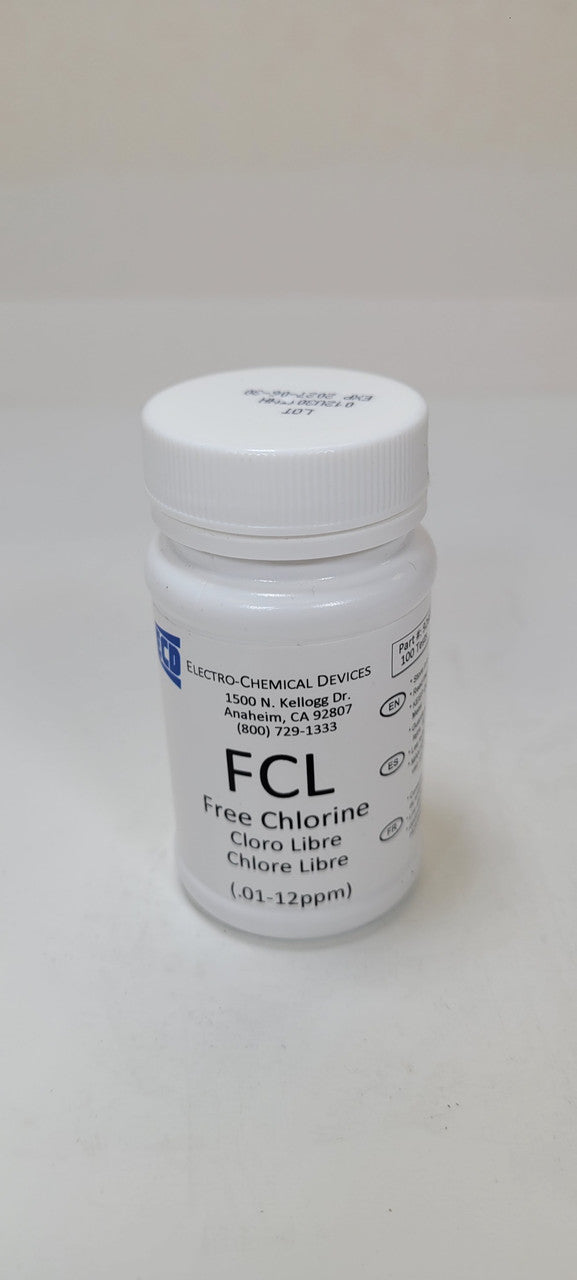 Micro Reagent Strips, Hydrogen Peroxide 0.5-130 ppm (100 test strips) used with HCA-2