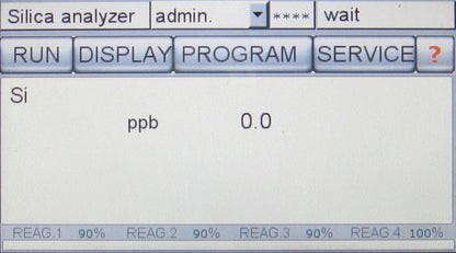 Sample Home screen
