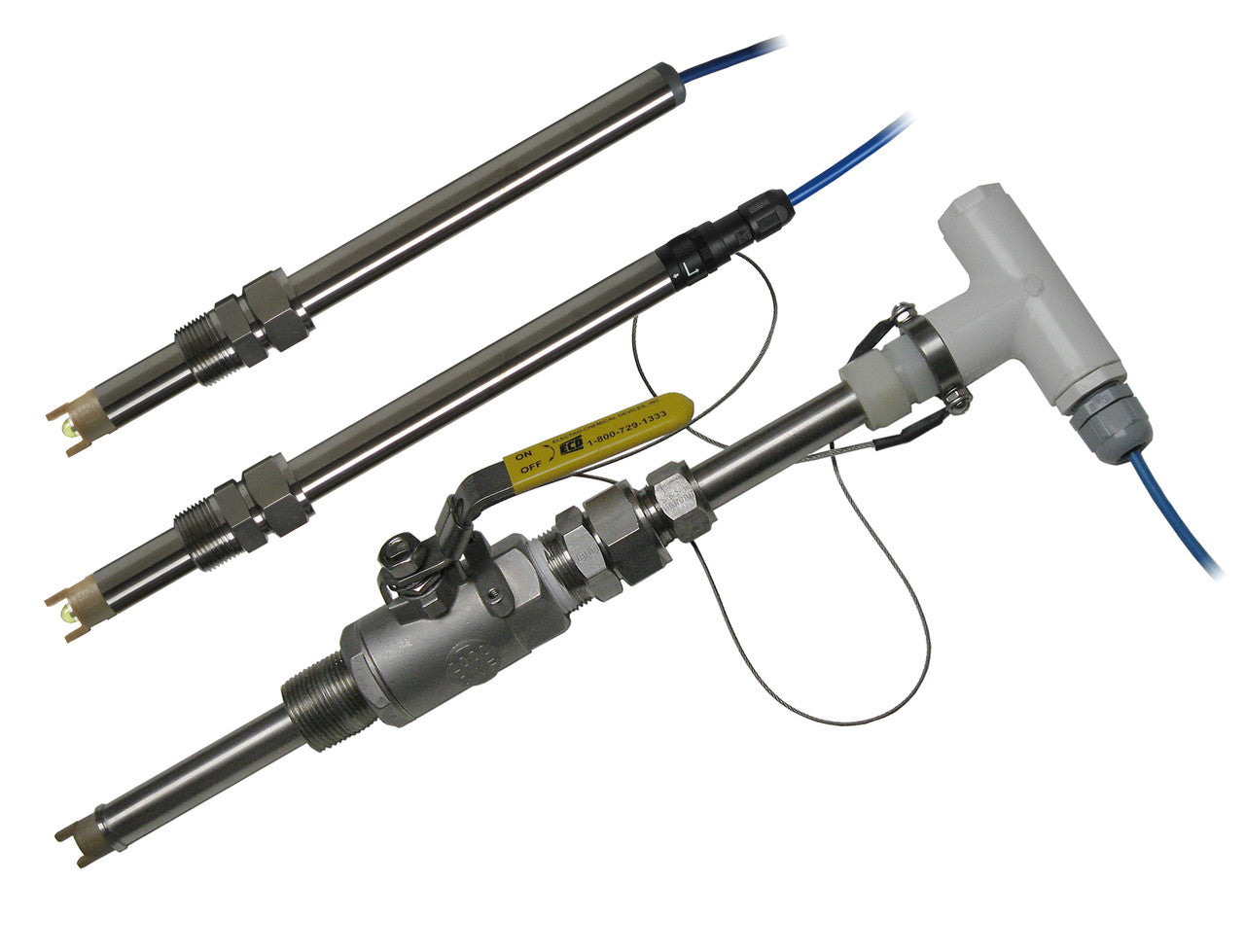 S80 pH Sensors, S80 Detachable Cable, S80 Valve Insertable