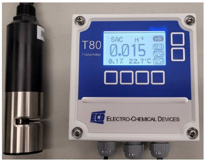 UV80 UV254nm COD, BOD, TOC, SAC Sensor